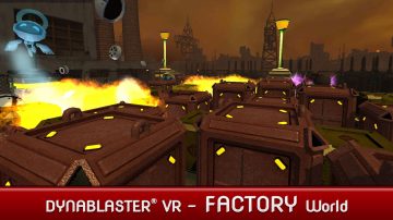 Dynablaster VR factory world